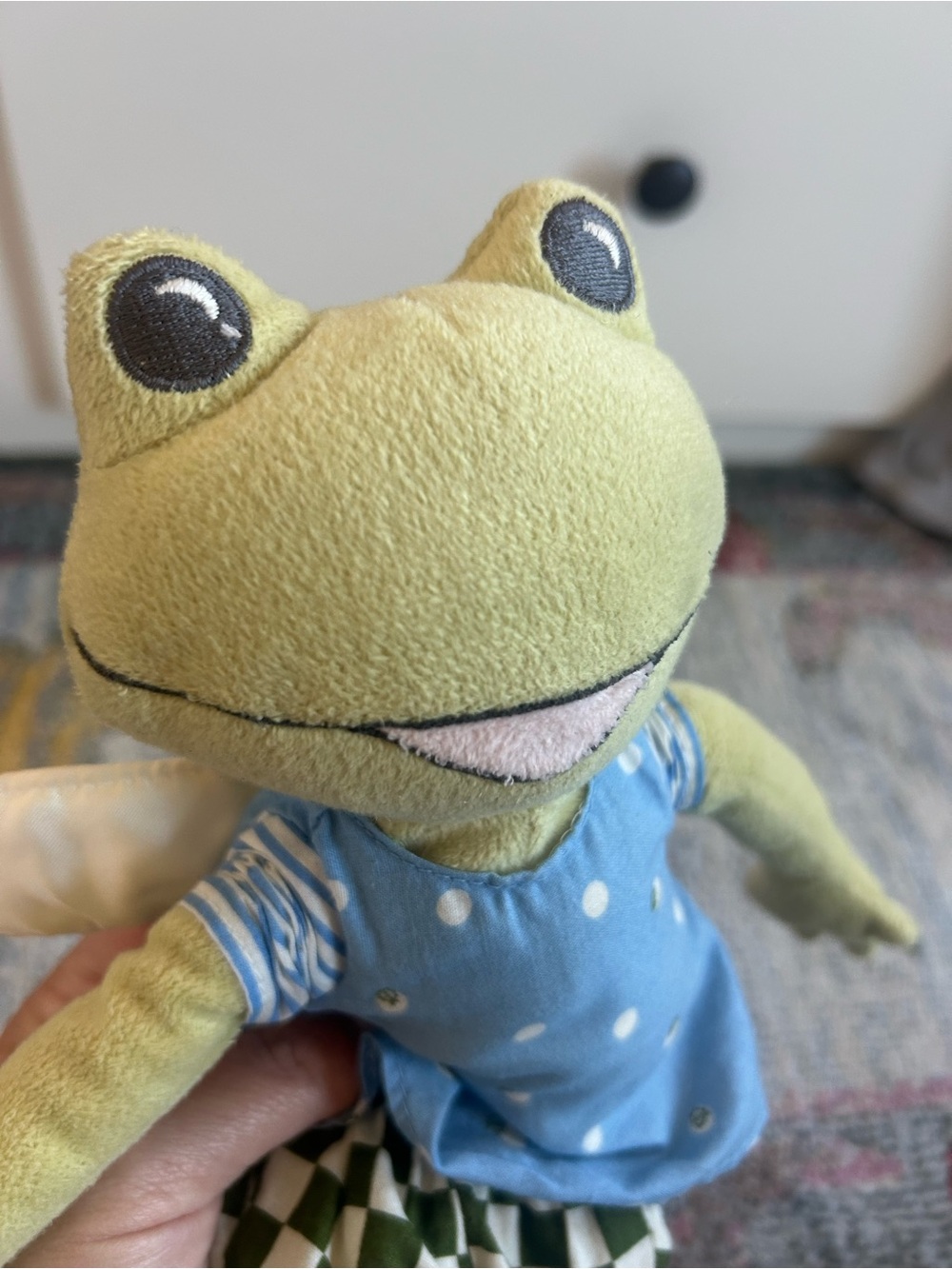IKEA fabler groda green fairy frog plush - Picture 3 of 3